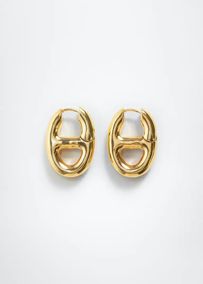 Long crystal earrings